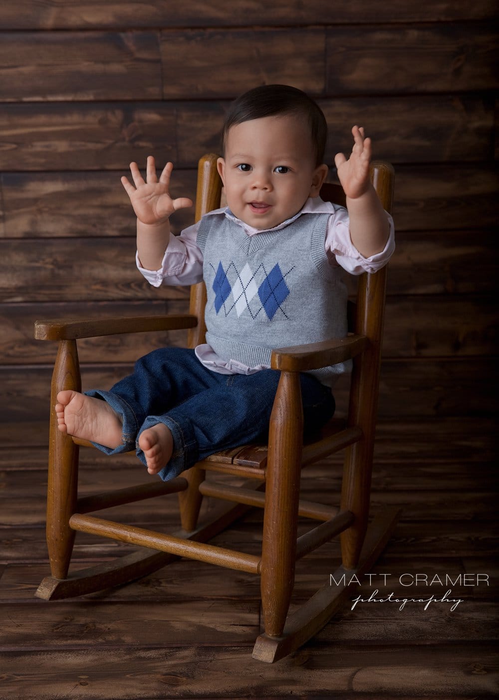 One Year Cake Smash Session in Los Angeles