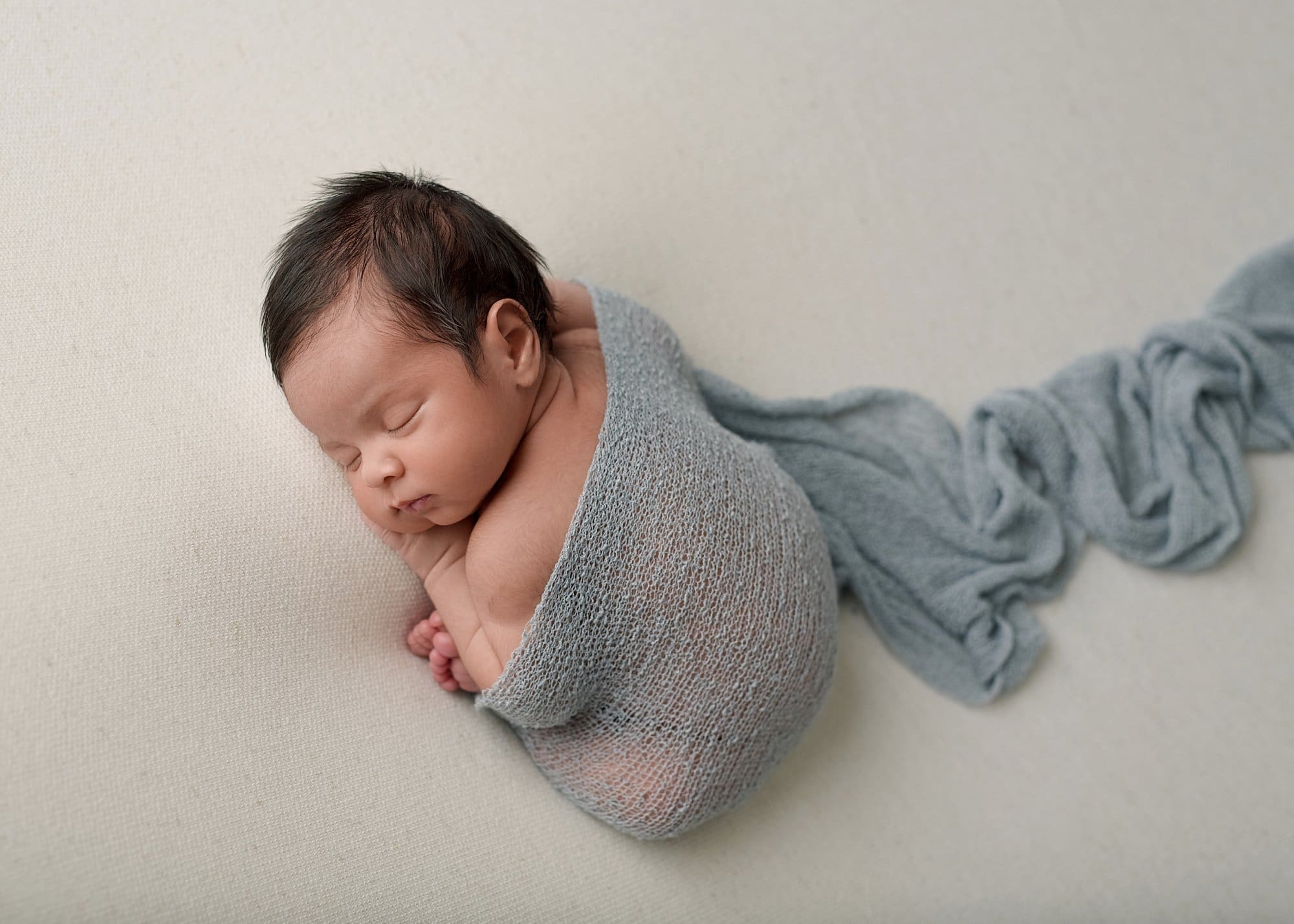 LA lakers newborn baby sleeping on jersey Los Angeles photographer